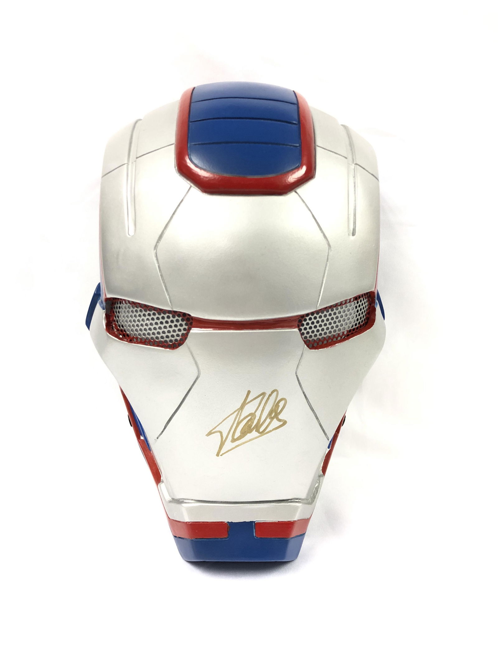 Stan Lee Autographed Signed War Machine Mask (1 of 2)