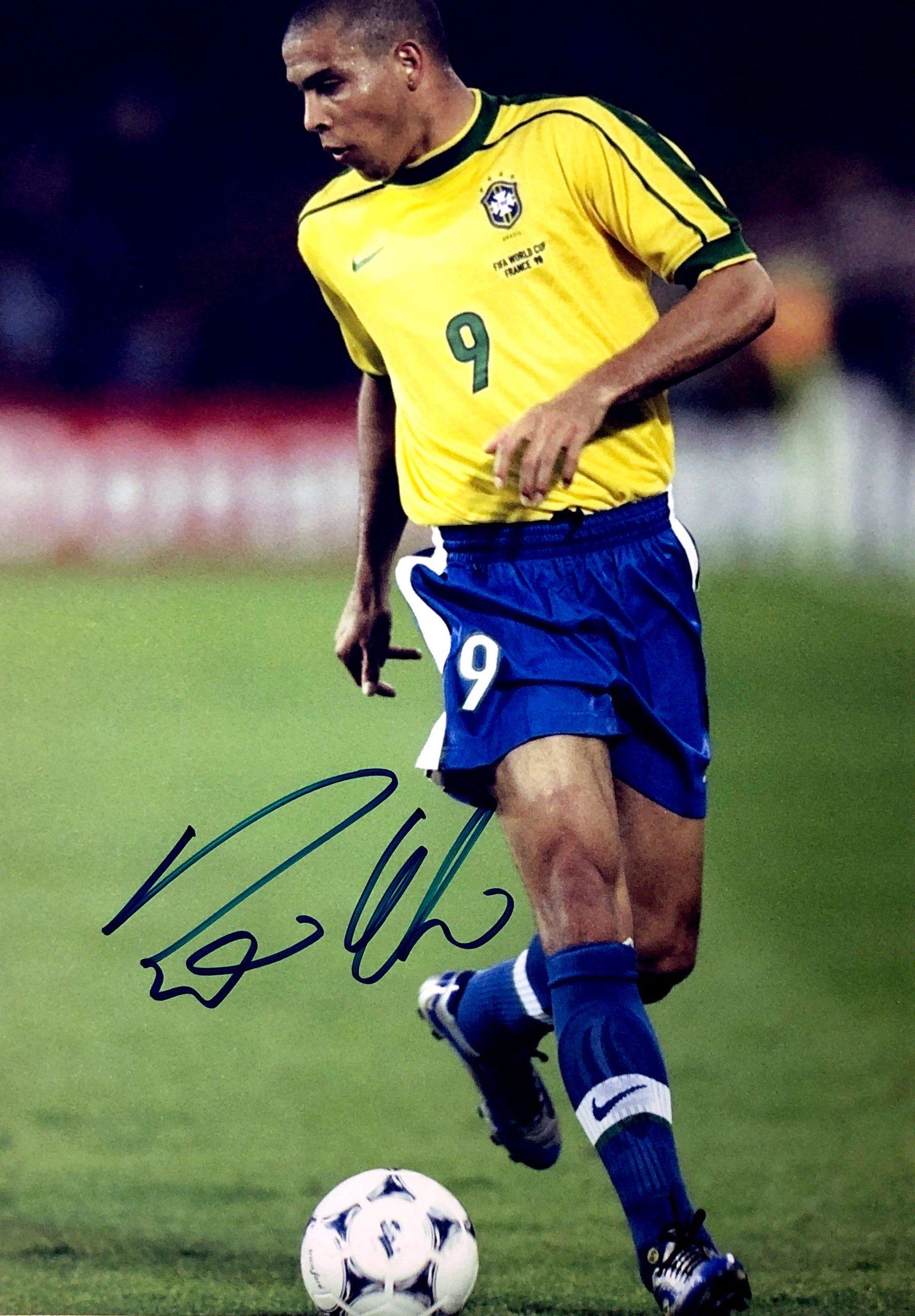 Ronaldo Autograph Signed Photo (1 of 1)