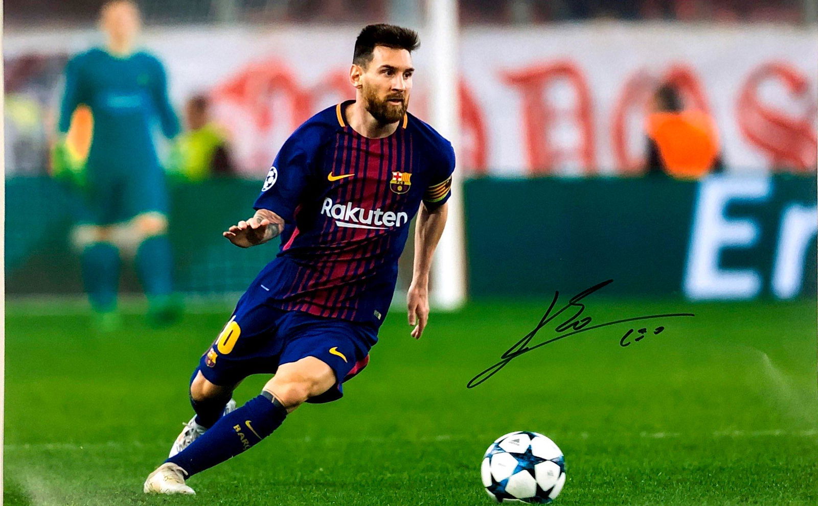 Lionel Messi Autograph Signed Poster (1 of 1)