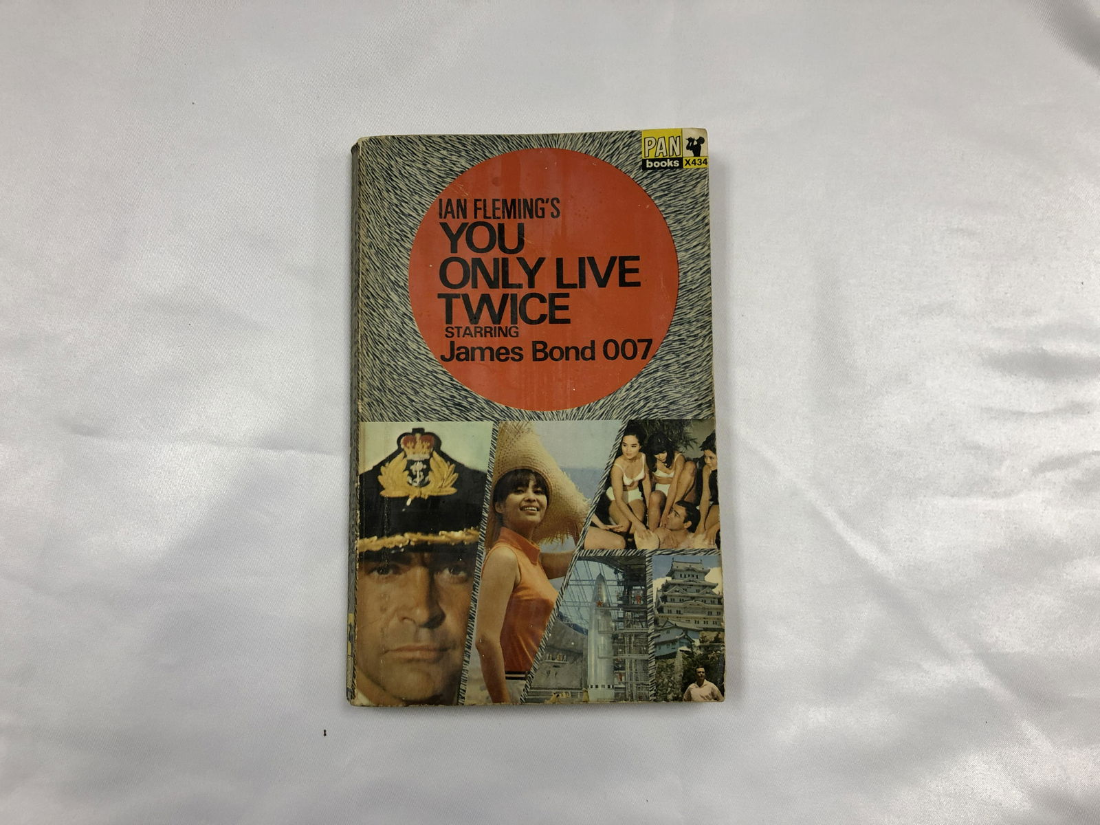 Autograph Signed James Bond Book You Only Live Twice (1 of 2)