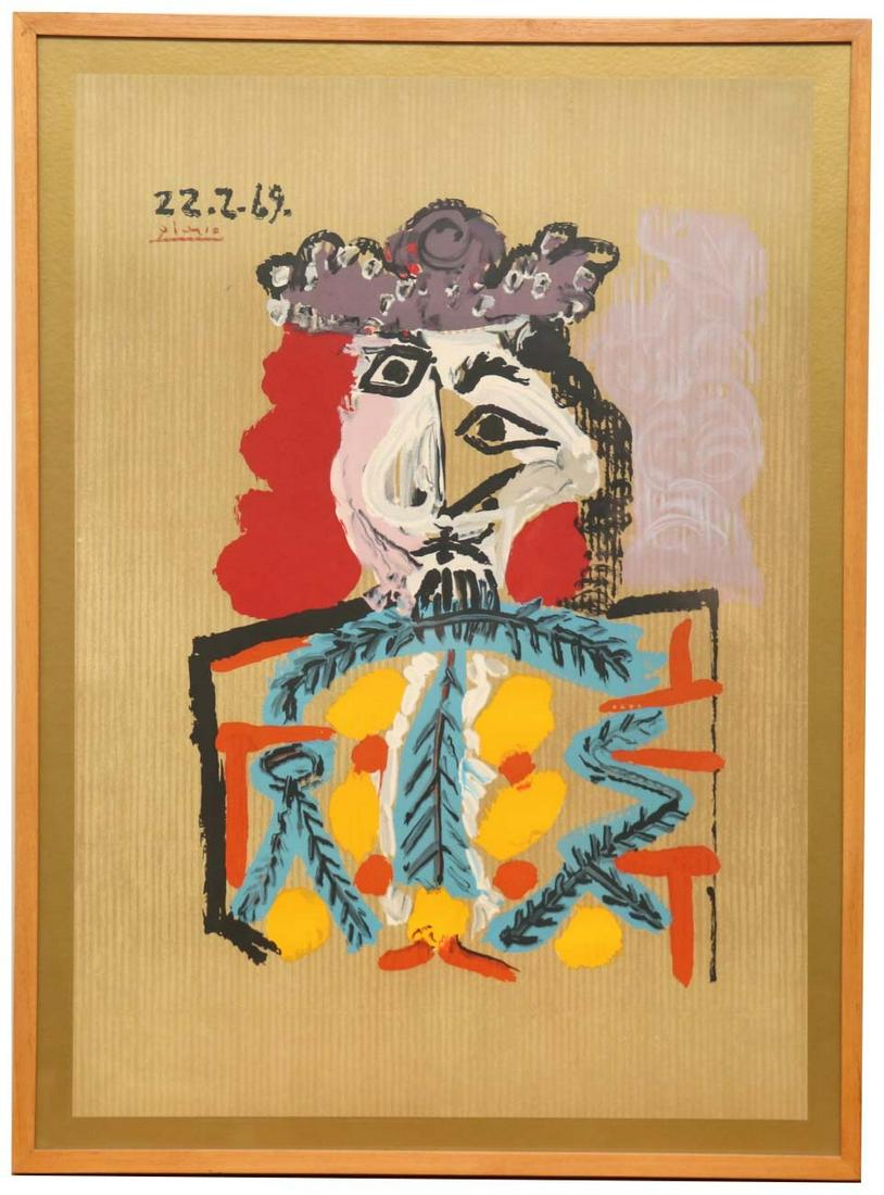 Picasso Colorful Framed Poster (1 of 6)
