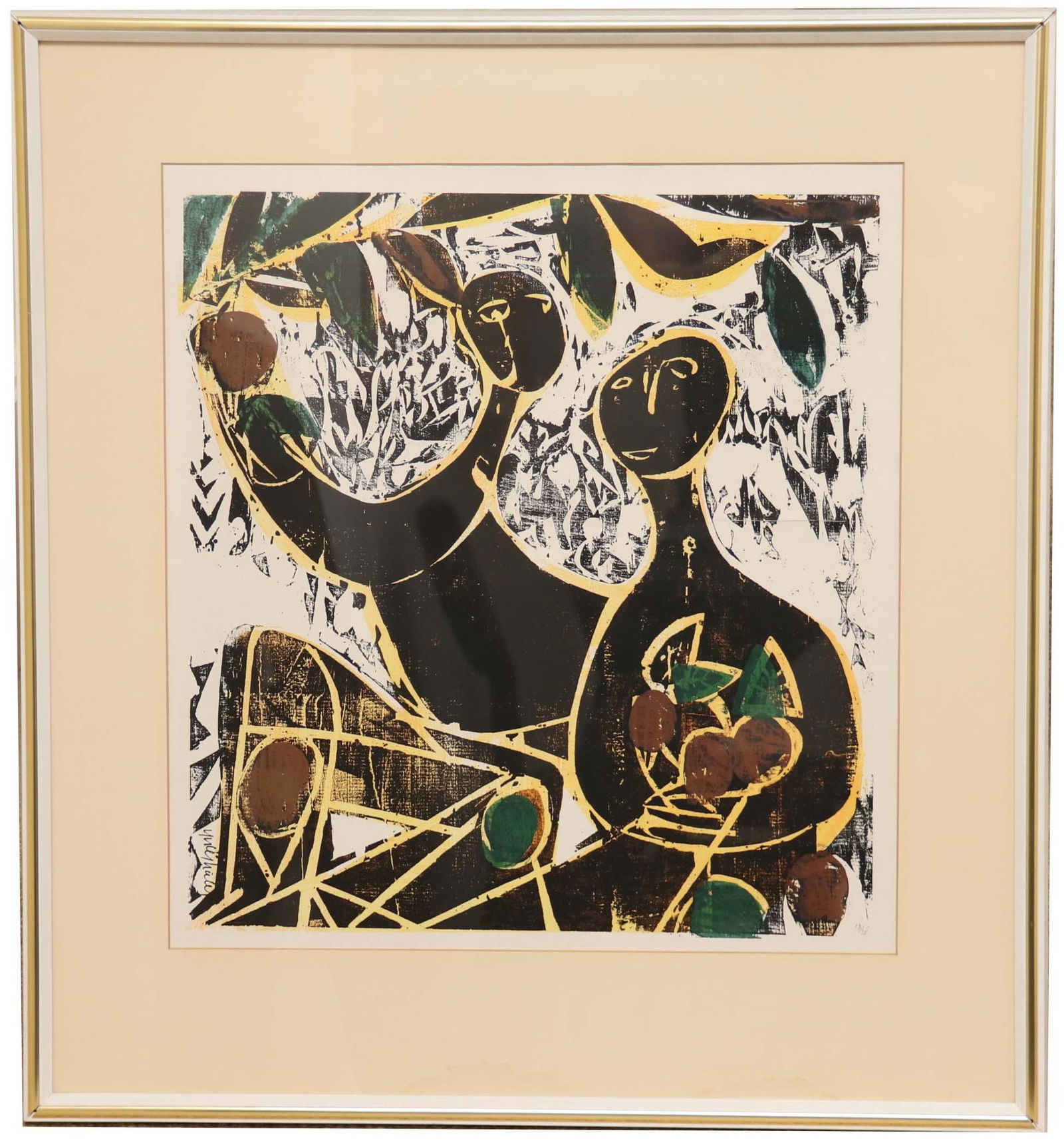 Hap Grieshaber (1909 - 1981) Pencil Signed Serigraph (1 of 7)