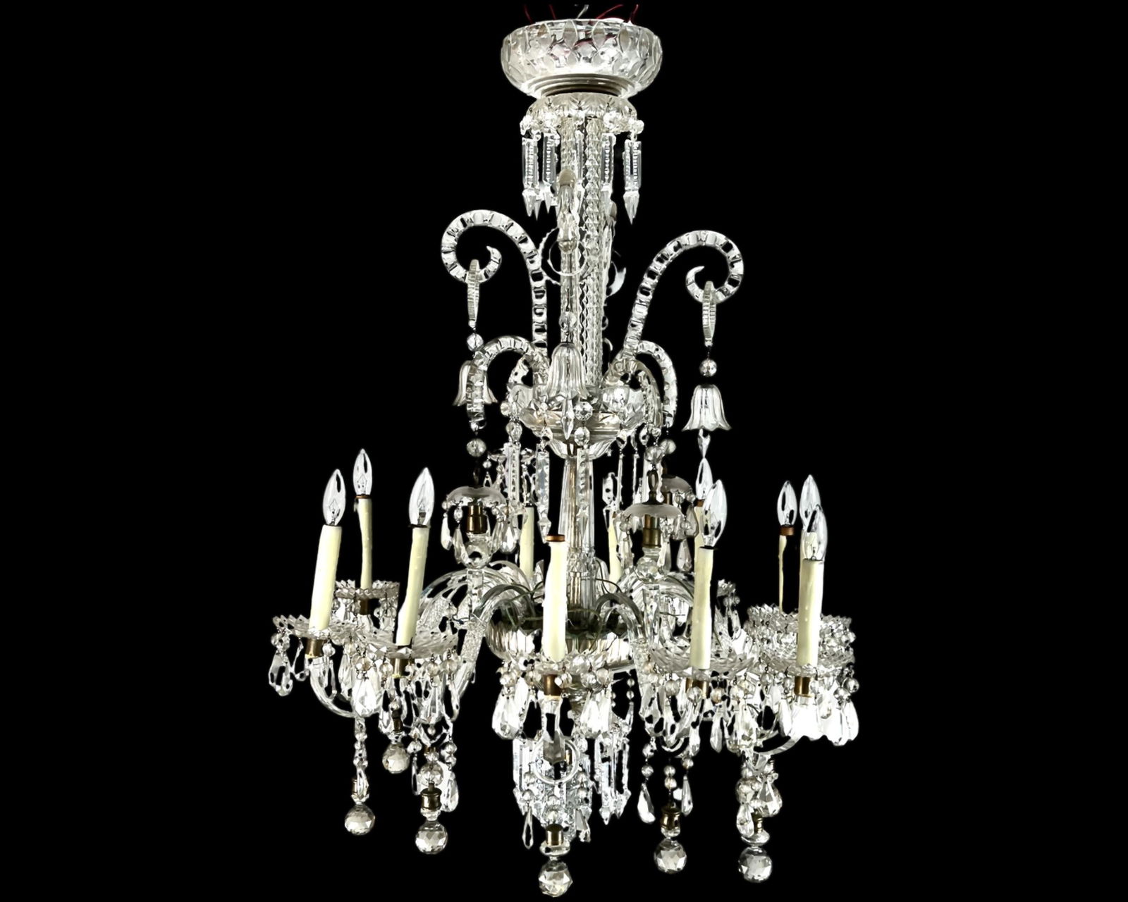 12 Light Crystal Chandelier (1 of 20)