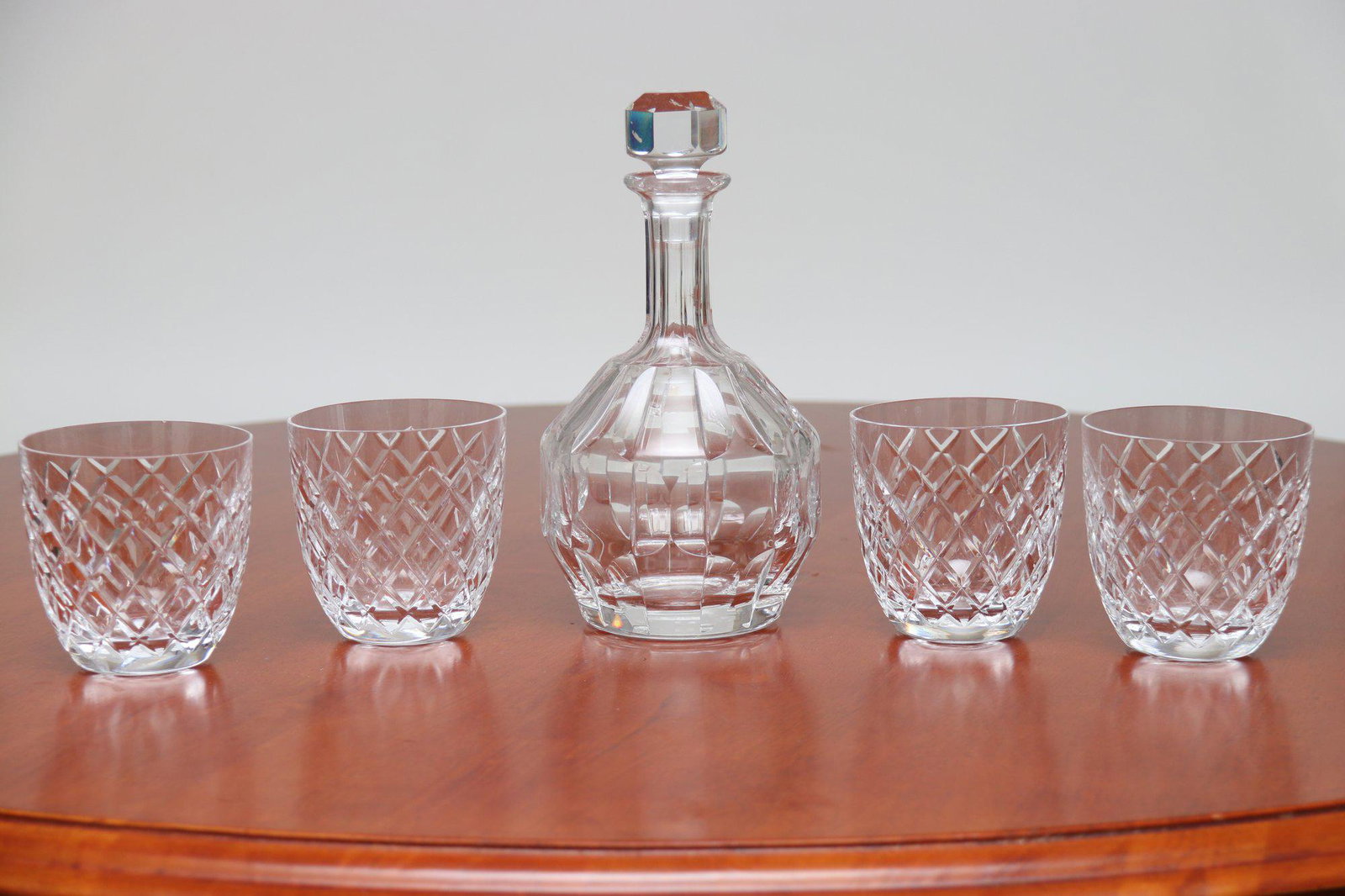 Orrefors Crystal Decanter Drinking Set (1 of 7)