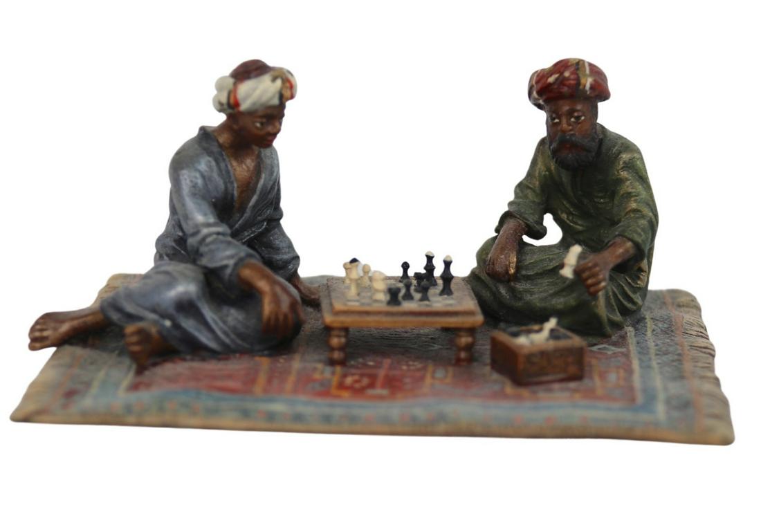 Franz Bergman (AUSTRIAN, 1898 - 1963)  Cold Painted Bronze (1 of 7)