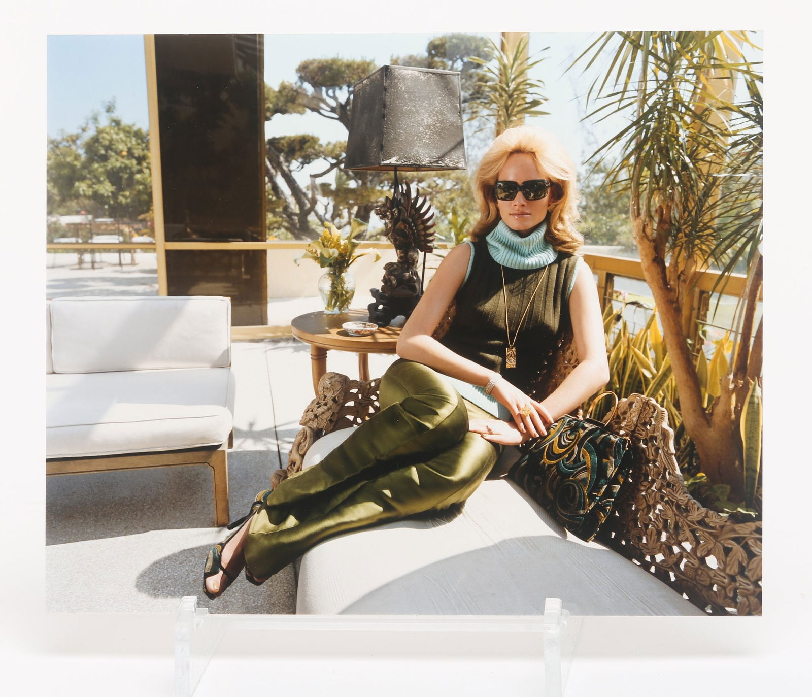 Untitled From Four Days In L.A., The Versace Pictures , 2000: 8 X 10 Dye bleach print flush mounted on acrylicFrom the private collection of Pascal Dangin NYC