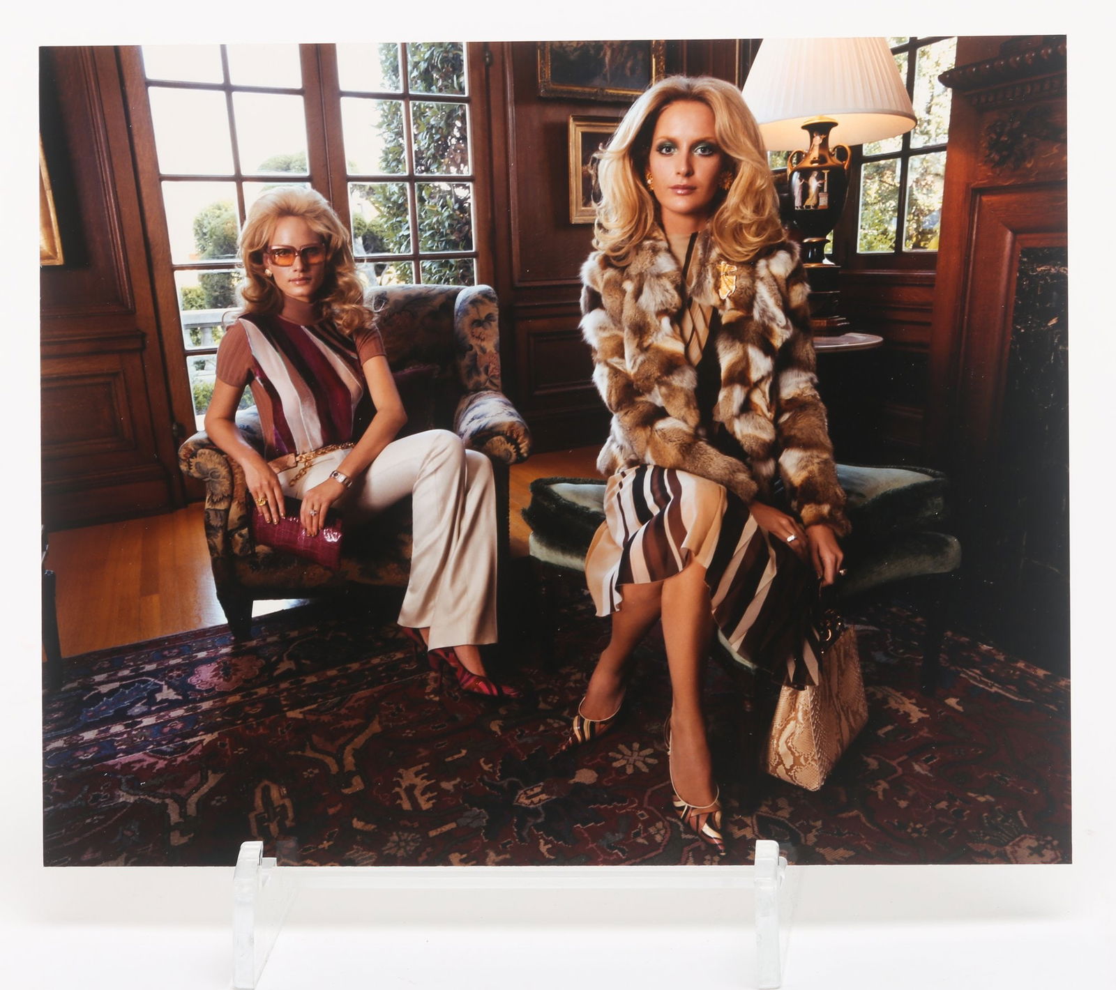 Amber Valletta And Georgina Grenville By Steven Meisel For Versace Fall 2000 (1 of 2)