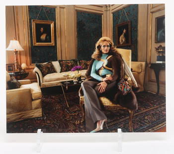 Steven Meisel Untitled XIII (from Four Days In L.A., The Versace Pictures): 8 X 10 Dye bleach print flush mounted on acrylicFrom the private collection of Pascal Dangin NYC