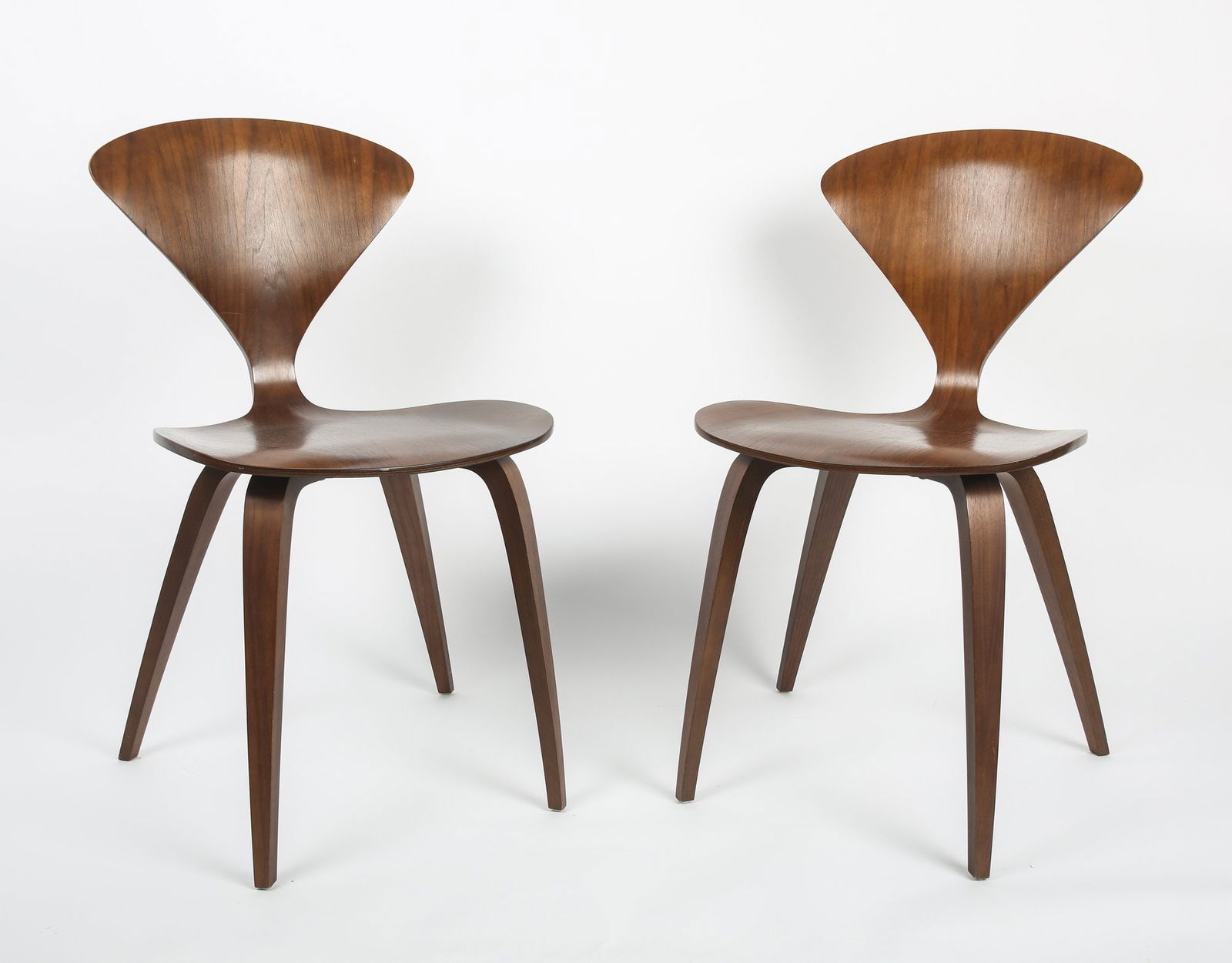 Norm Cherner Walnut Side Chairs (1 of 7)