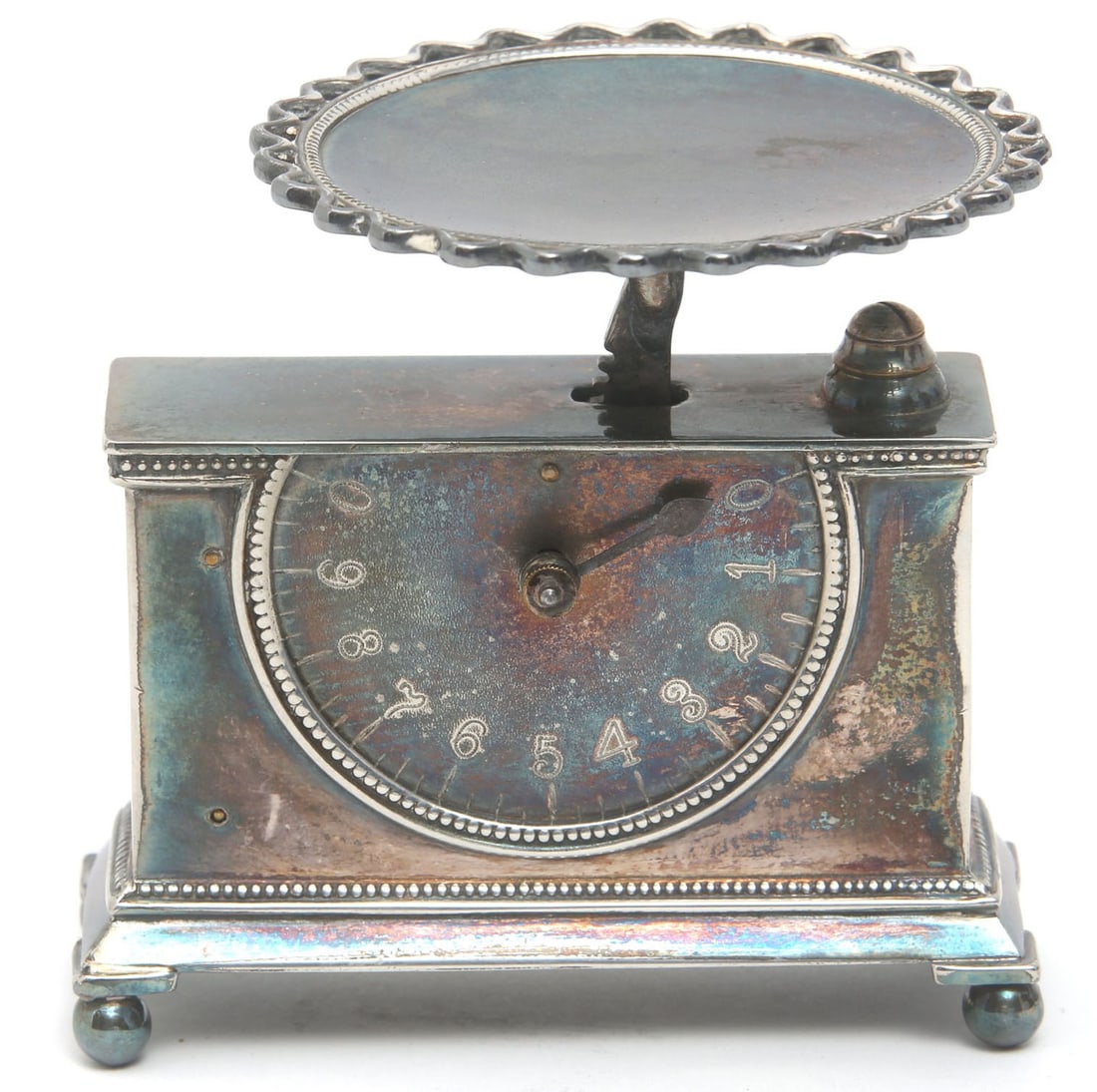 Antique Silver Plated Miniature Scale (1 of 5)