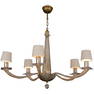 Five-Light Murano Glass Chandelier By Angelo Donghia