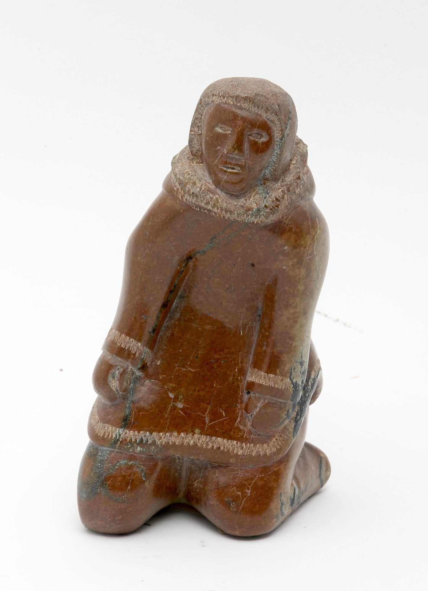 Inuit Carving/sculpture By Qatuqaq, Nunavu (1 of 8)