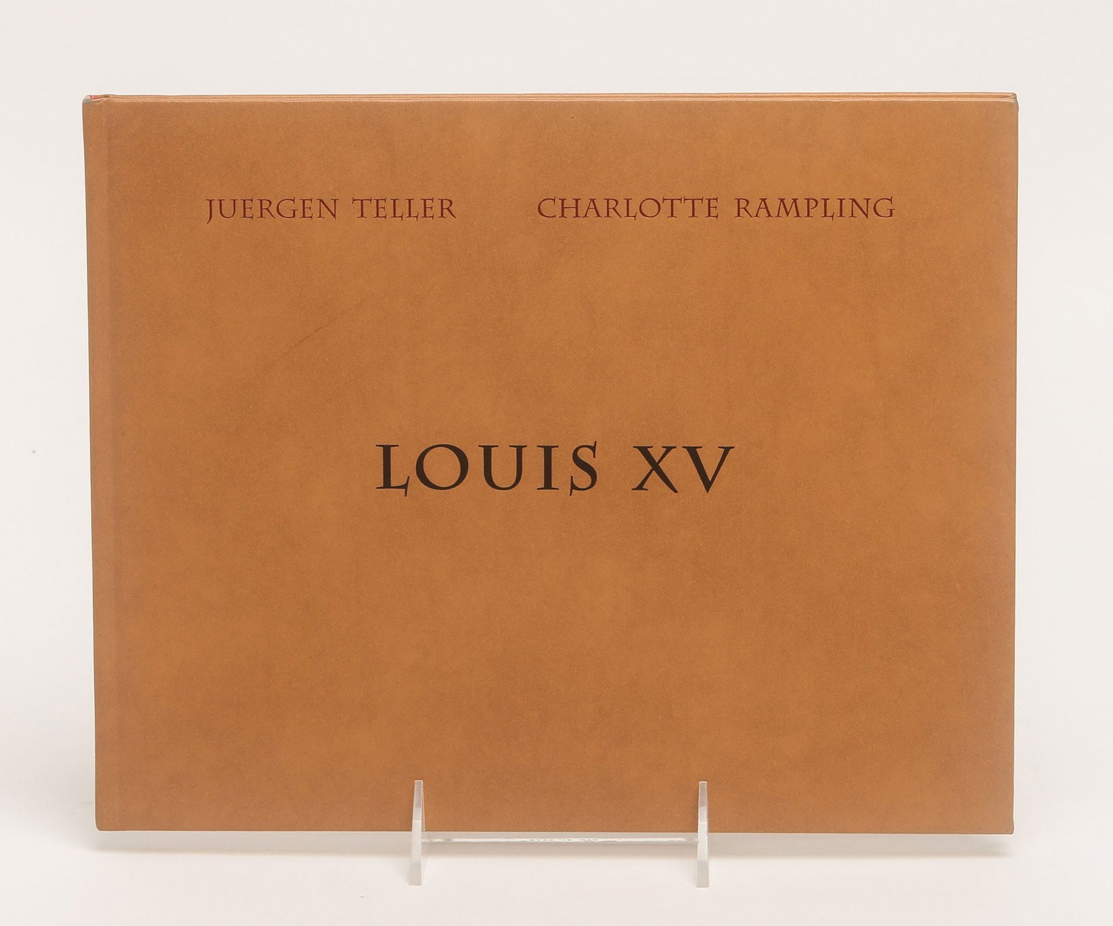 Louis XV Juergen Teller Charlotte Rampling: Juergen Teller´s work is essentially autobiographical. His art has always explored his personal milieu of friends and family and his position at the intersection of fashion and art. For some yea