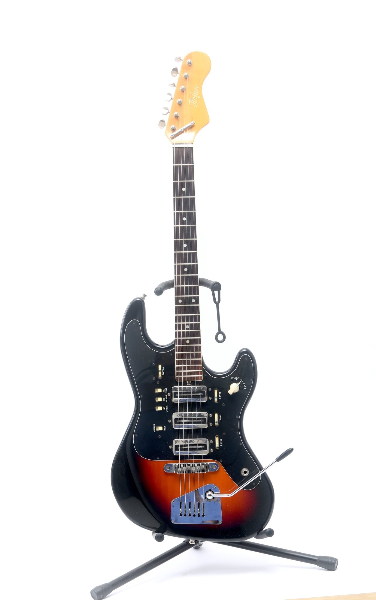 Hofner 169 1972 Electric Guitar Sunburst (1 of 11)