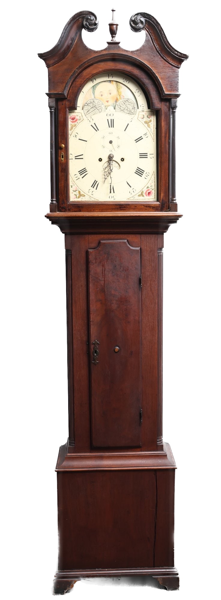 A George III mahogany longcase clock (1 of 14)
