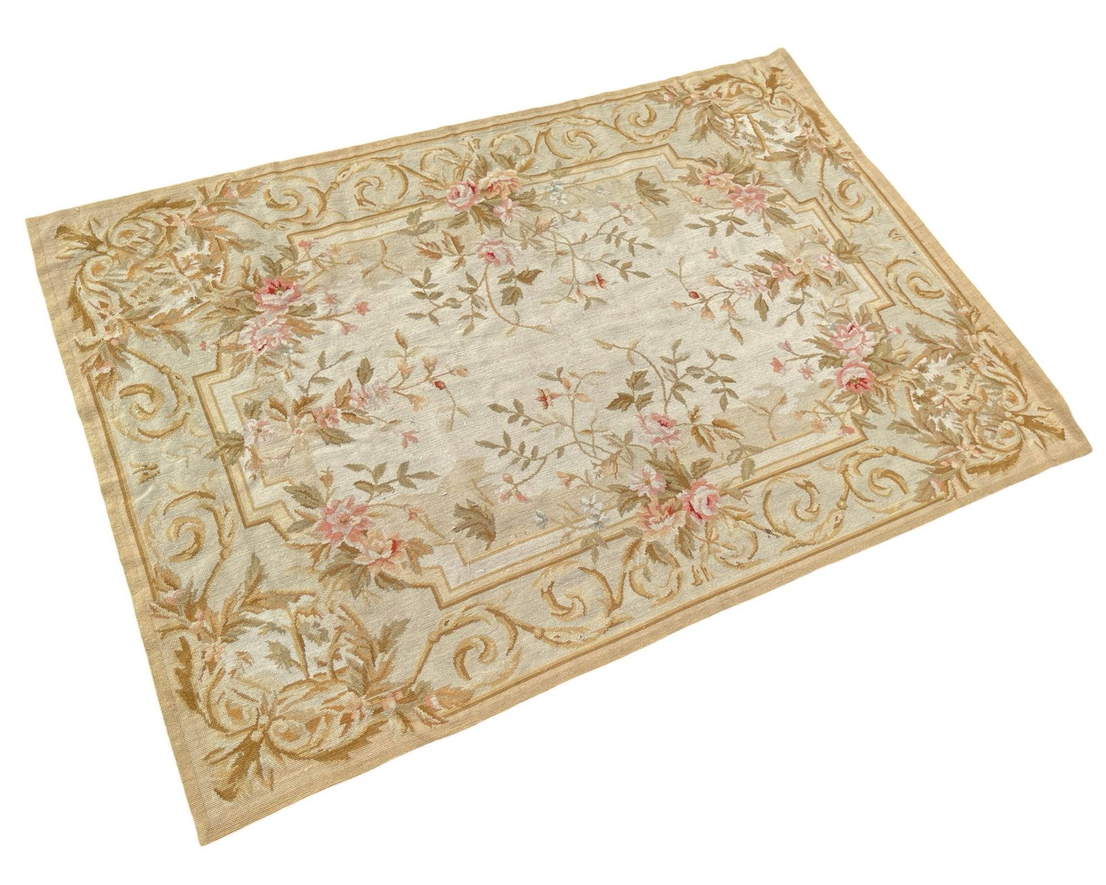 4 X 6 French Aubusson Needlepoint Carpet (1 of 8)