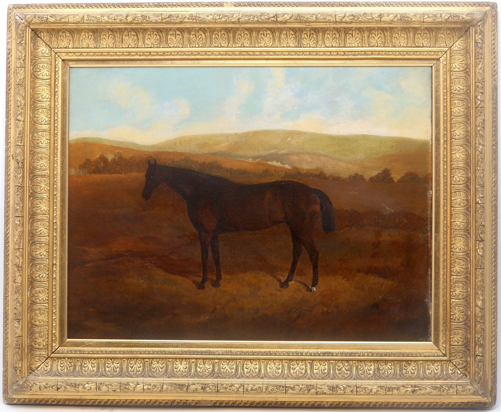 19th Cdntury American School Oil On Board Painting (1 of 5)