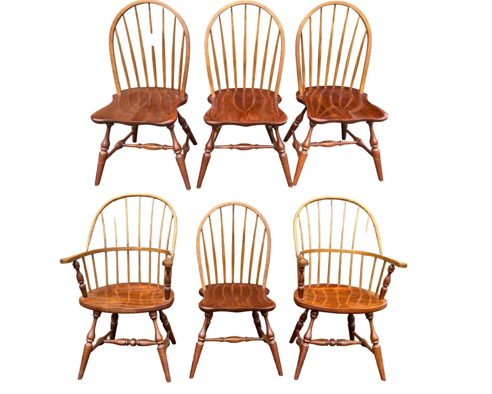 Stickley Furniture 6 Spindle Back Dining Chairs (1 of 1)