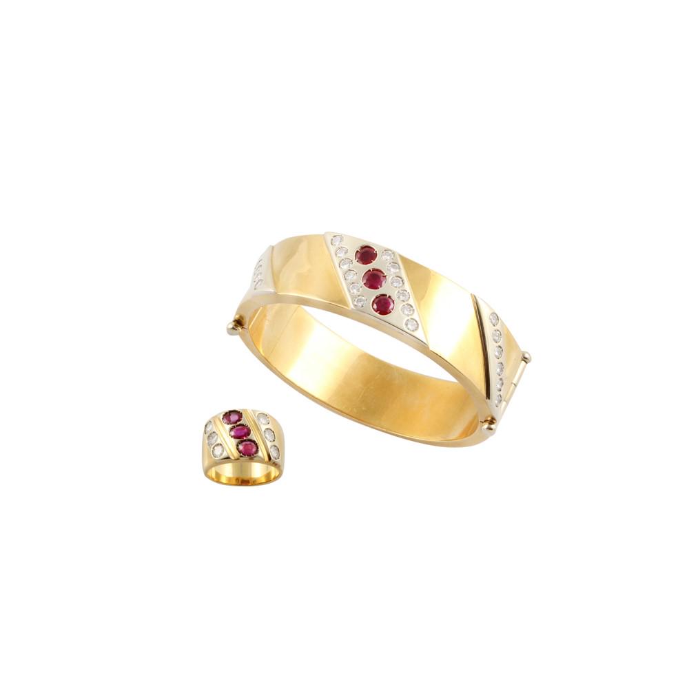 PARURE, BRACELET AND RING (1 of 1)