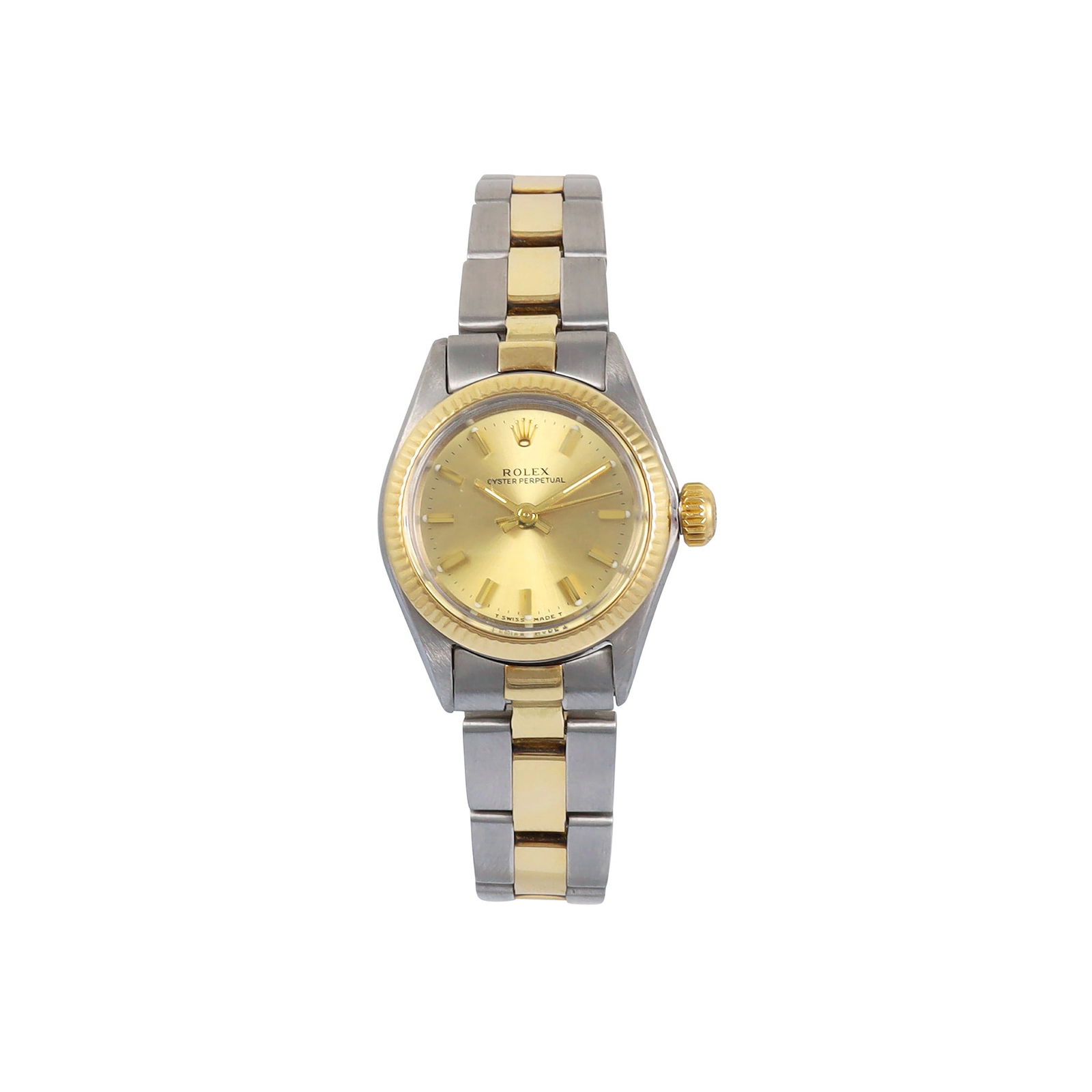 ROLEX: Ref: 6619Fine, self-winding, steel wristwatch with original bracelet and deployant claspDIAM: 26 mmMade circa 1967