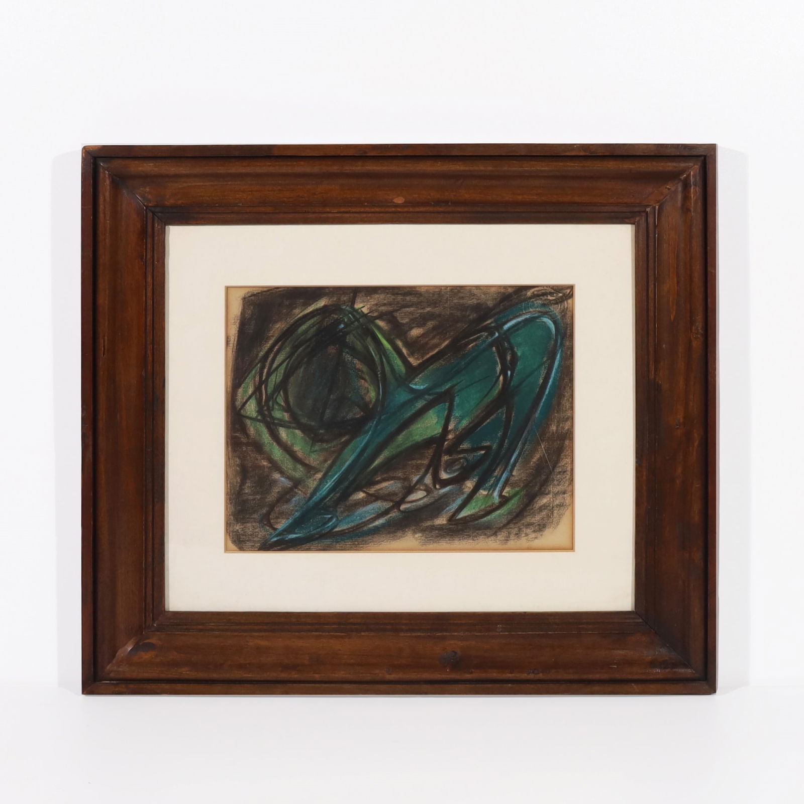 MASSON ANDRE' ANDRE' MASSON-'ANIMAUX ACCOUPLES': Pastel and charcoal on paperDry stamp top rightC.A.M nr 439 Comité André MASSON, Paris le 7 juin 1993 - Diego MASSONPrivate collection, Rome1929cm 37,6 x 46,5