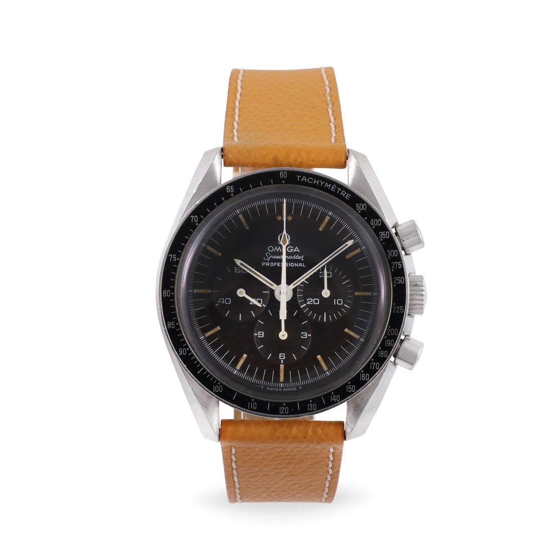 OMEGA: OMEGA Ref: 145022-69, 'Speedmaster' Fine, stainless steel chronograph wristwatch Made in 1971, case and movement signed No. 30590720 DIAM: 42 mm