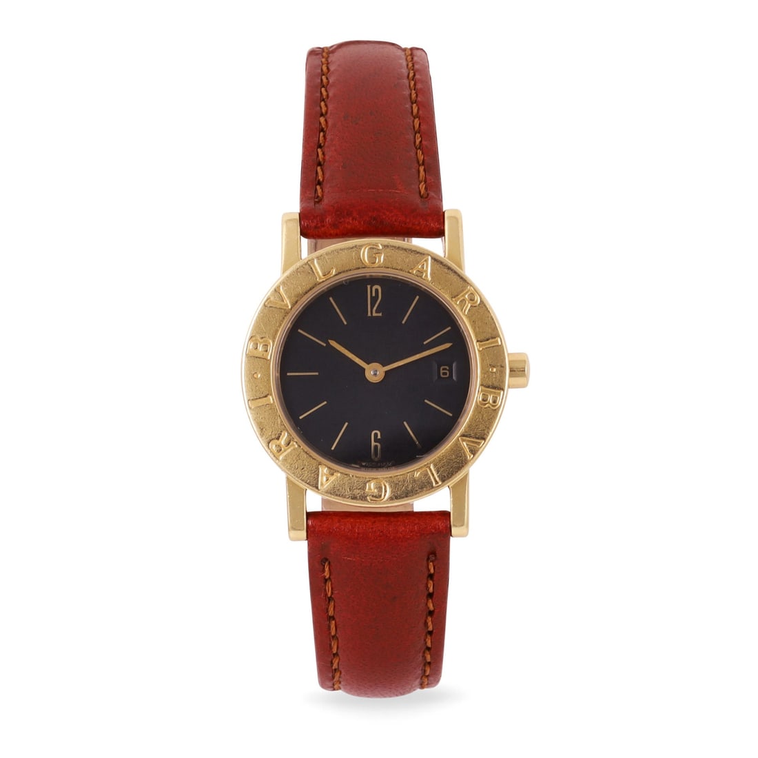 Bulgari: Bulgari Ref: BB26GL Fine, 18K yellow gold quartz wristwatch Made circa 1980 DIAM: 26 mm
