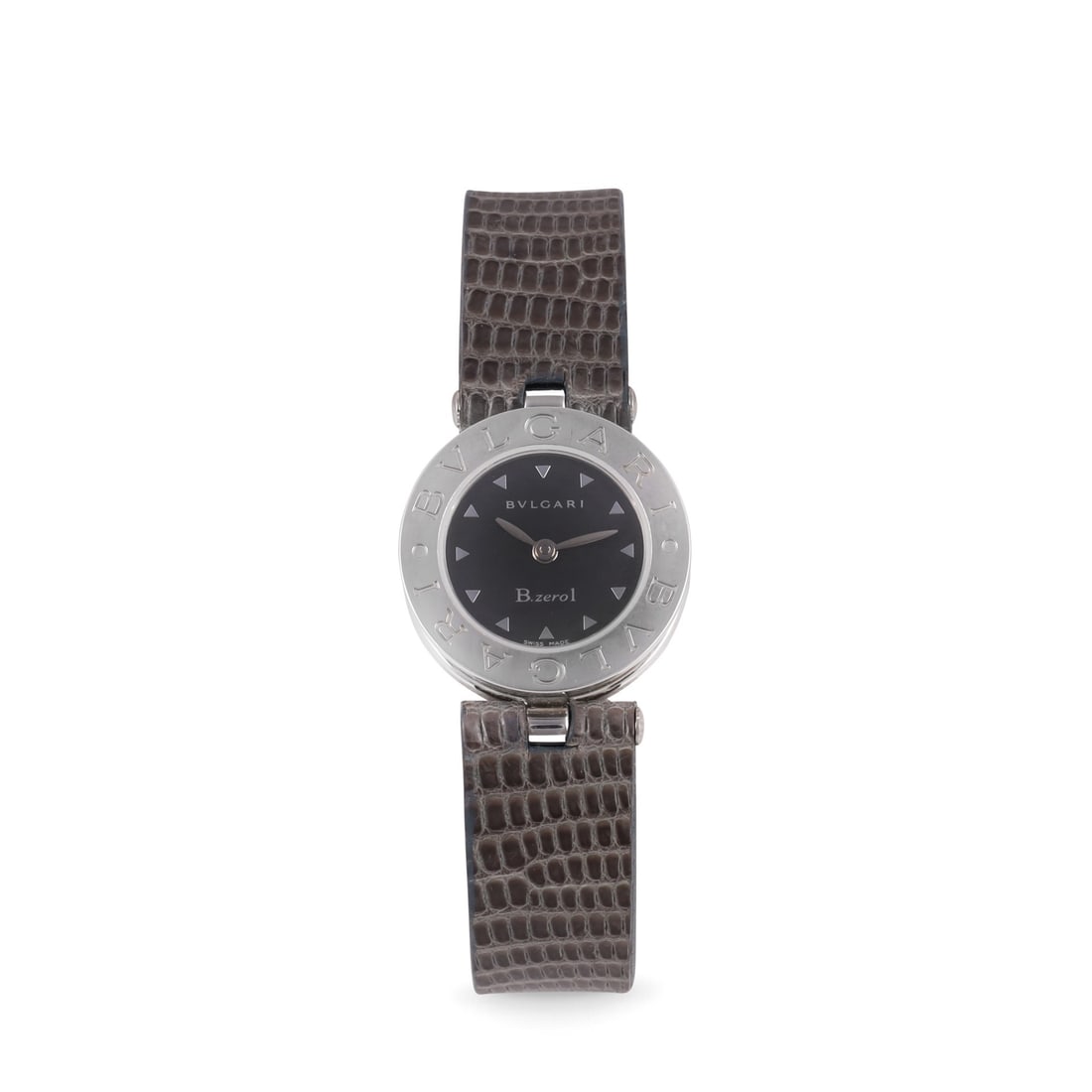 Bulgari: Bulgari Ref: Bzero1 Fine, stainless steel quartz lady's wristwatch with original deployant clasp Sold in 2007. Accompanied by the original Guarantee DIAM: 22 mm