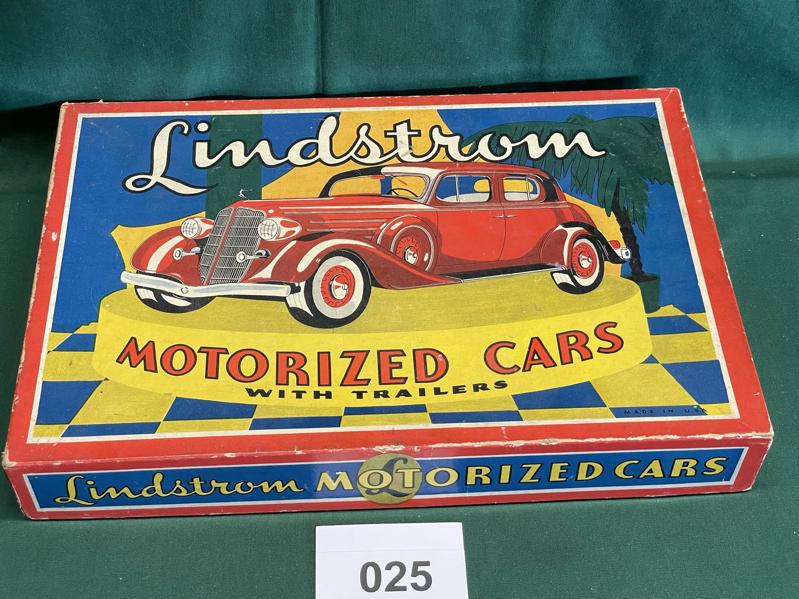 Lindstrom Box w/3 cars: Features 34' Buick on Cover of Box. No trailers. Shipping is available.