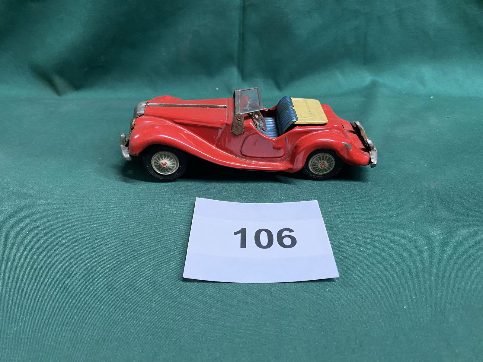 MG TF Bandai Tin Litho Friction Toy (1 of 3)