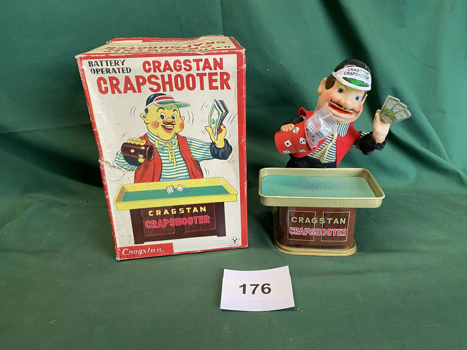 Cragstan Crapshooter Battery Operated 1960's (1 of 7)