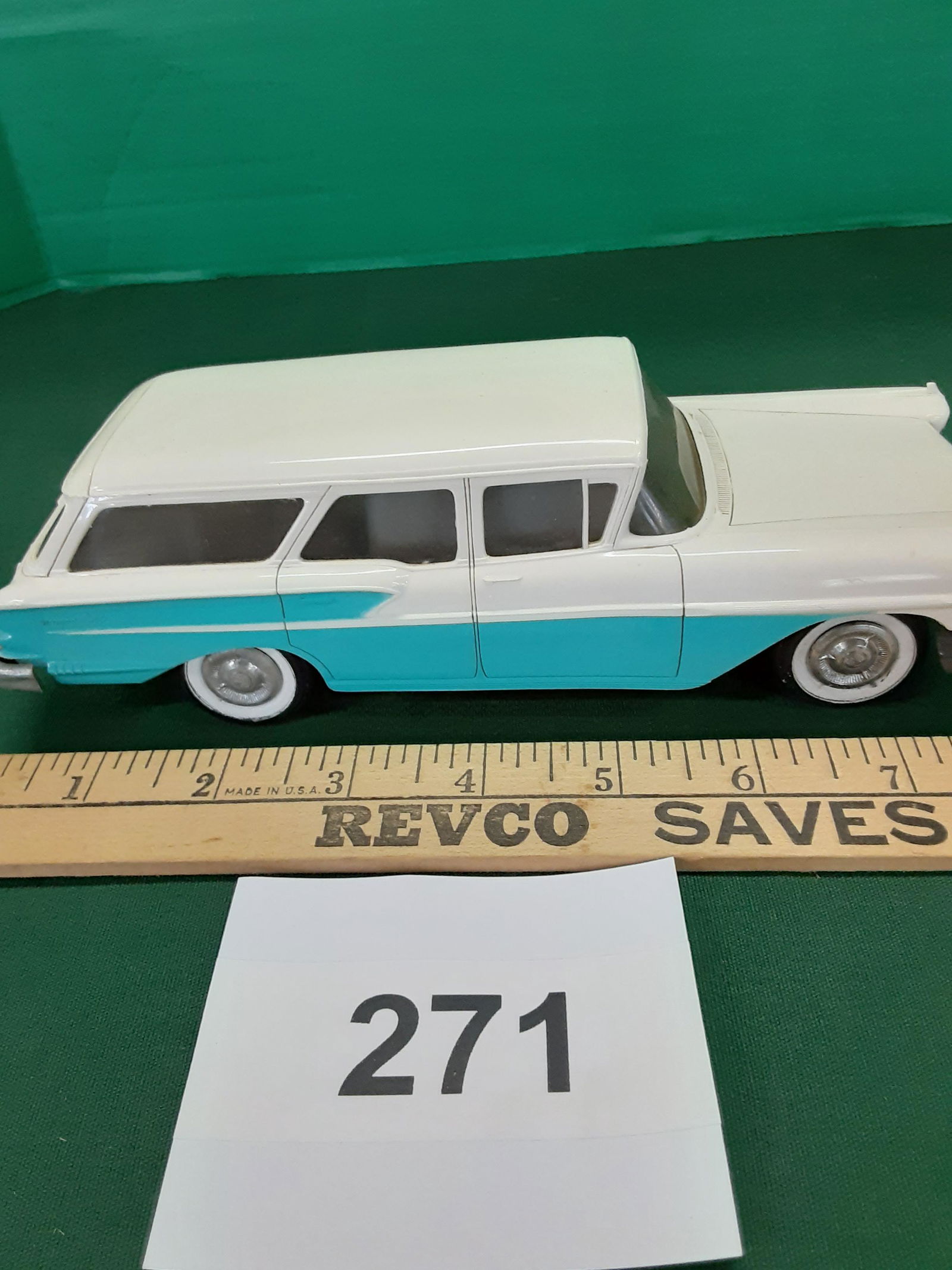 1958 Chevy Nomad station wagon bank (1 of 5)