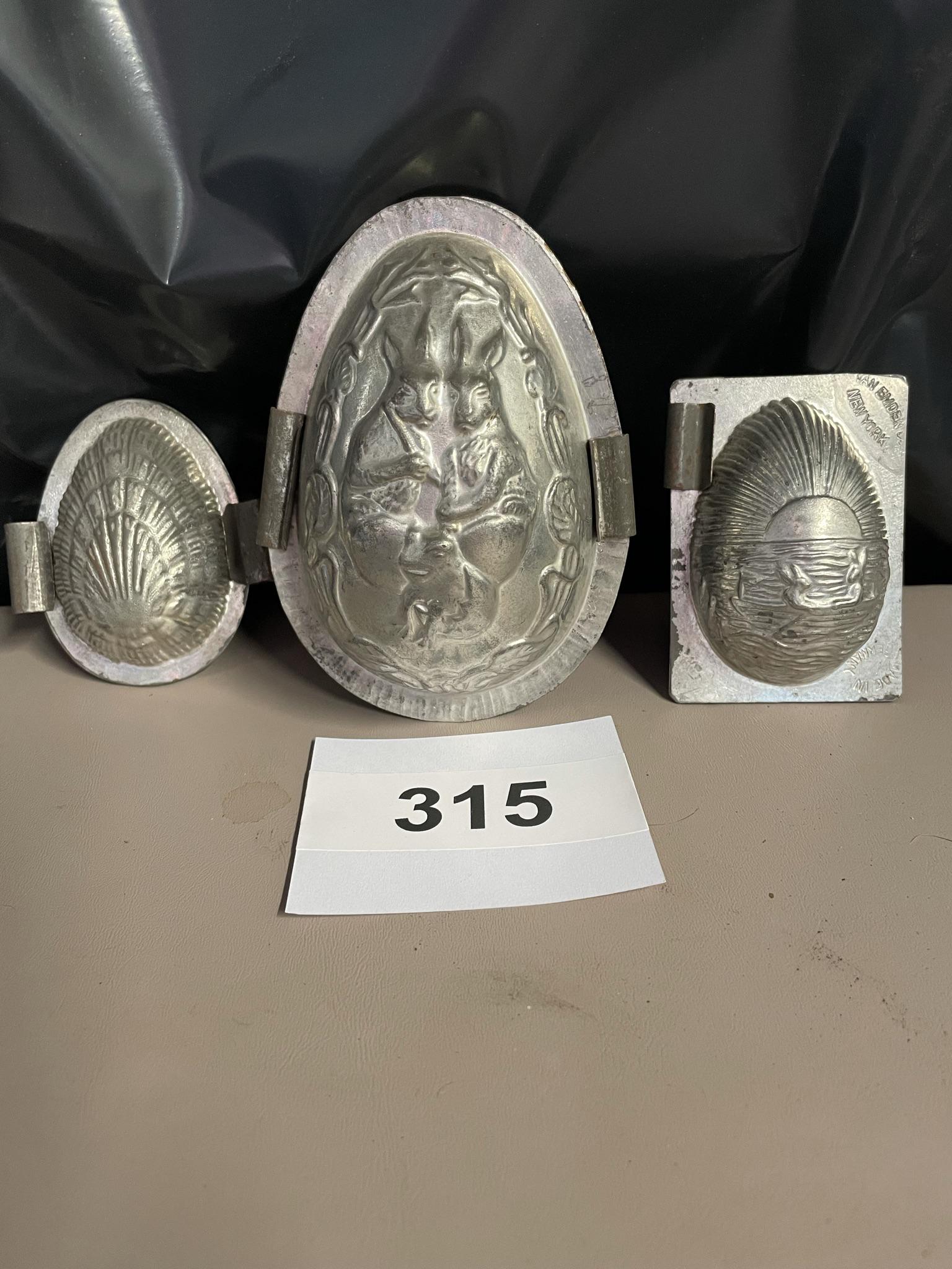 3 Easter egg chocolate molds (1 of 5)