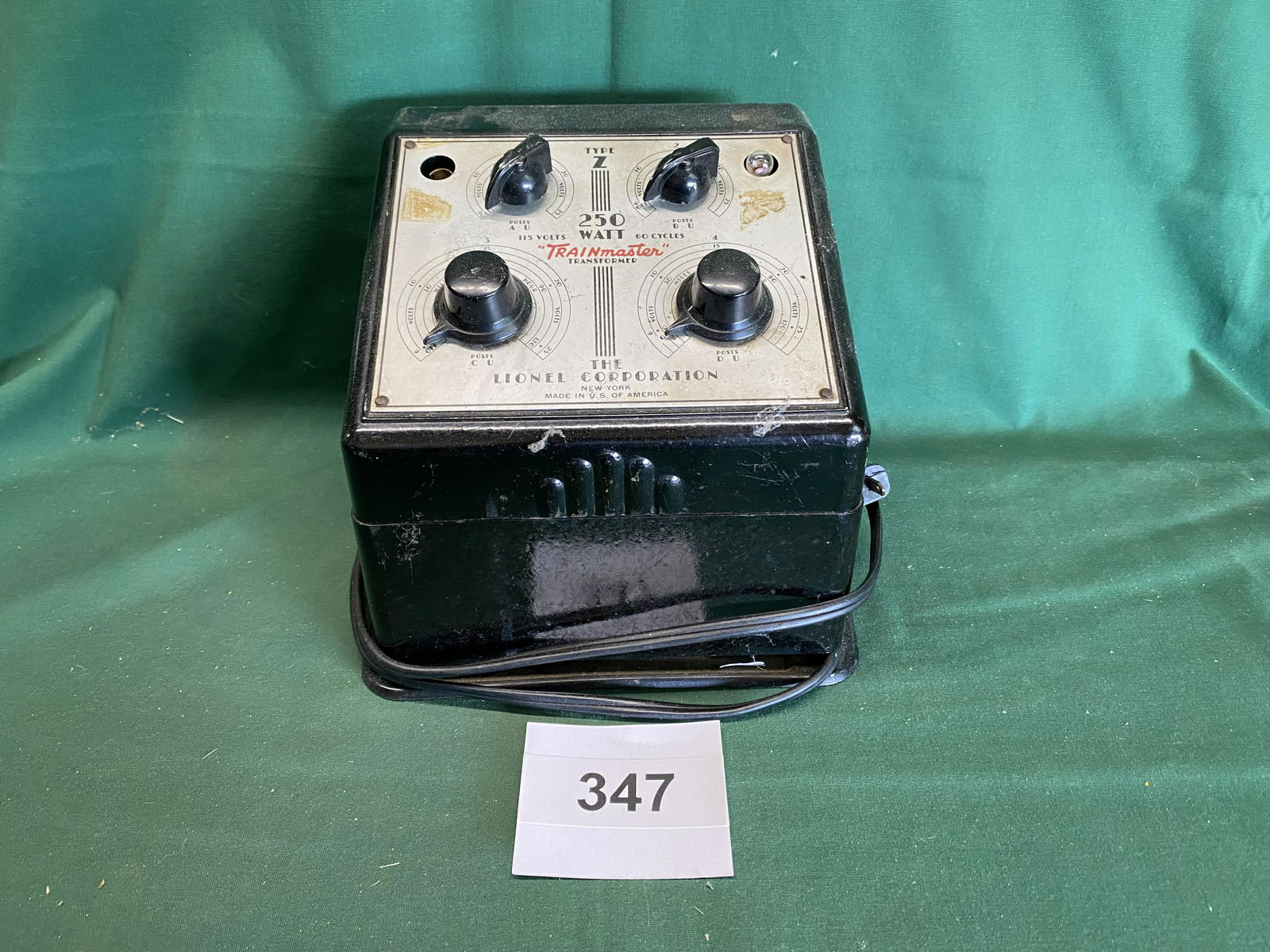 Lionel Type Z 250 watt Train Master (1 of 5)