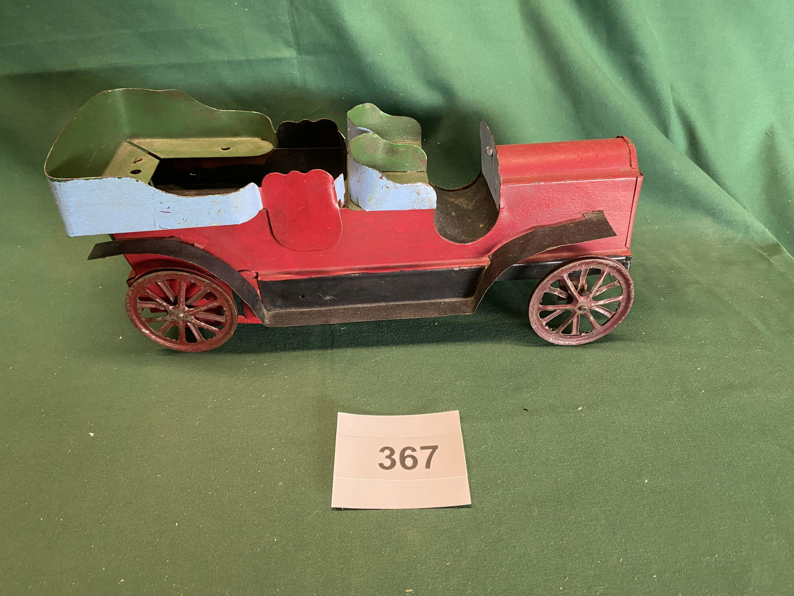 Circa 1910 Packard touring car, hill climber toy (1 of 5)