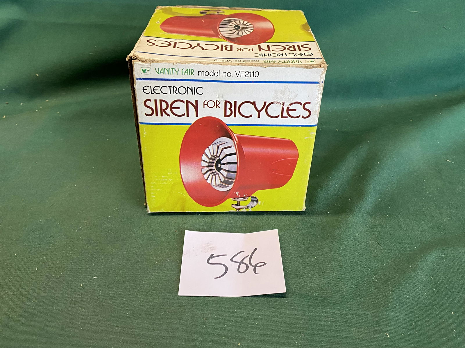 Vanity Fair Electronic siren for bicycles (1 of 6)