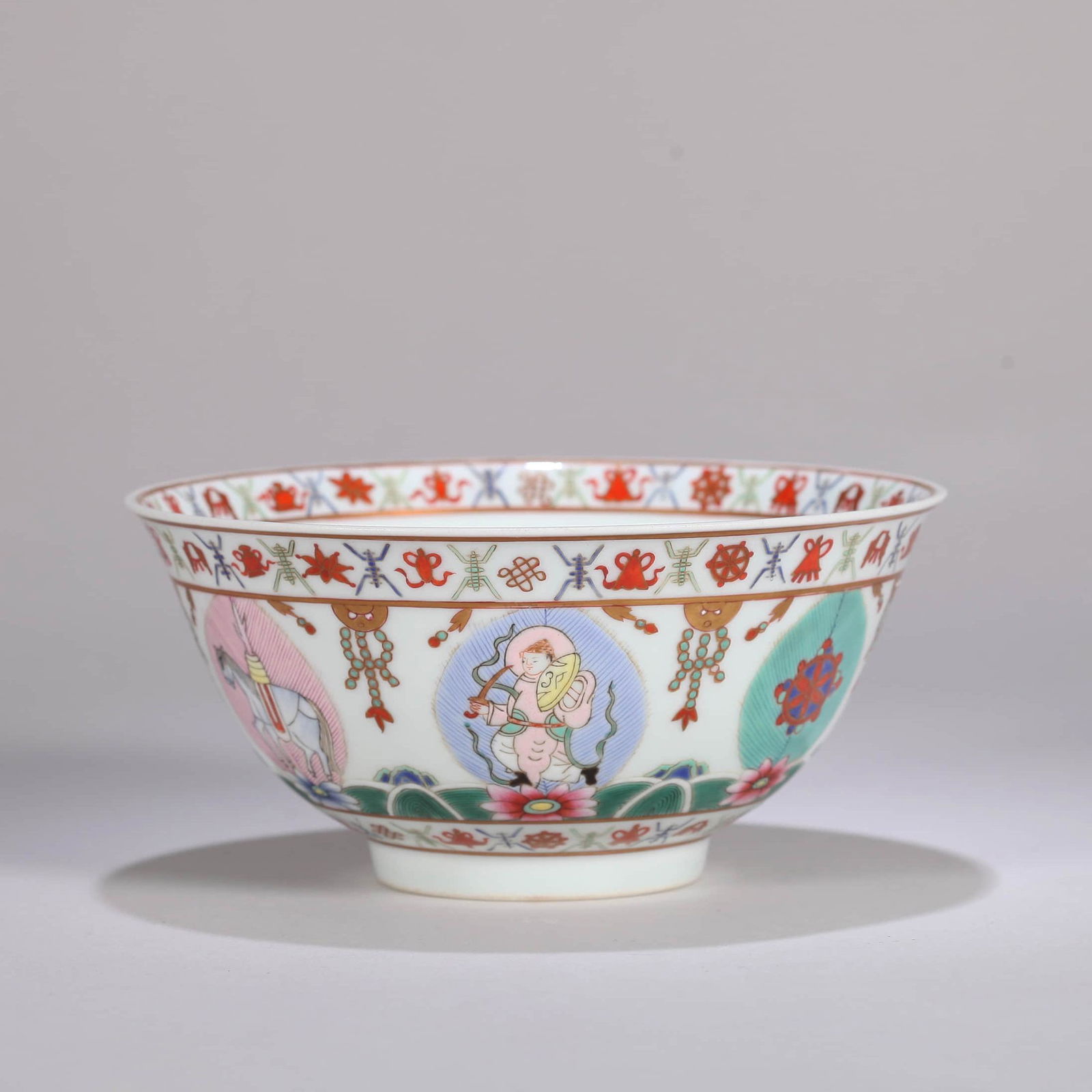 Famille Rose Objects Bowl (1 of 7)
