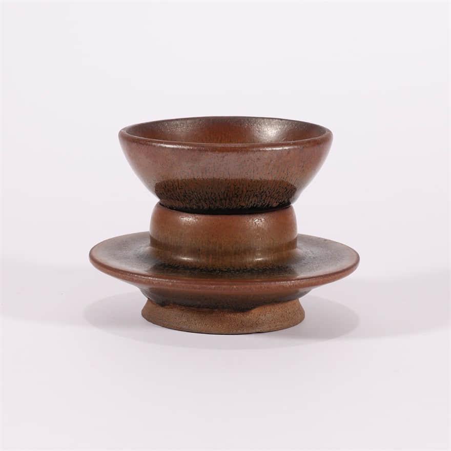 Jian Ware Cup and Cup Stand Marked Jinzhan (1 of 7)