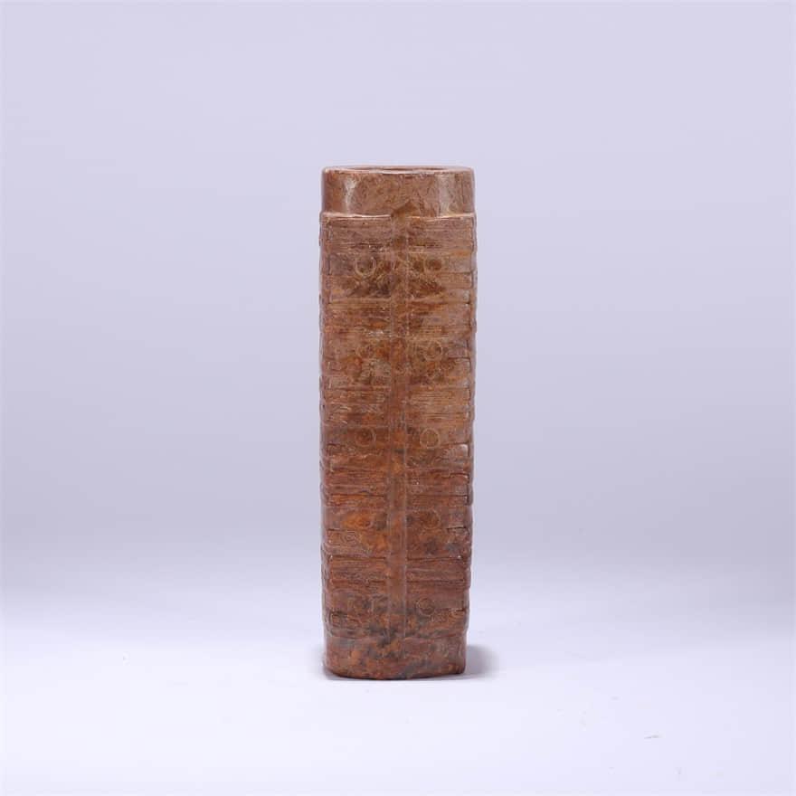 Carved Jade Cong (1 of 5)