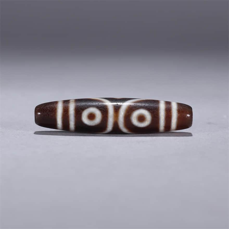 Three-eyes Dzi Bead (1 of 7)