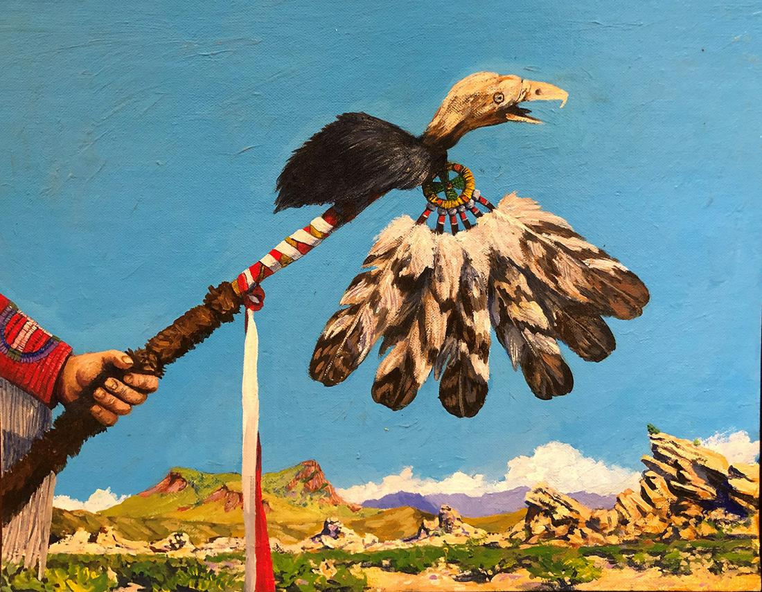 Earl Staley, Powwow 106, Talisman, 1999 (1 of 2)