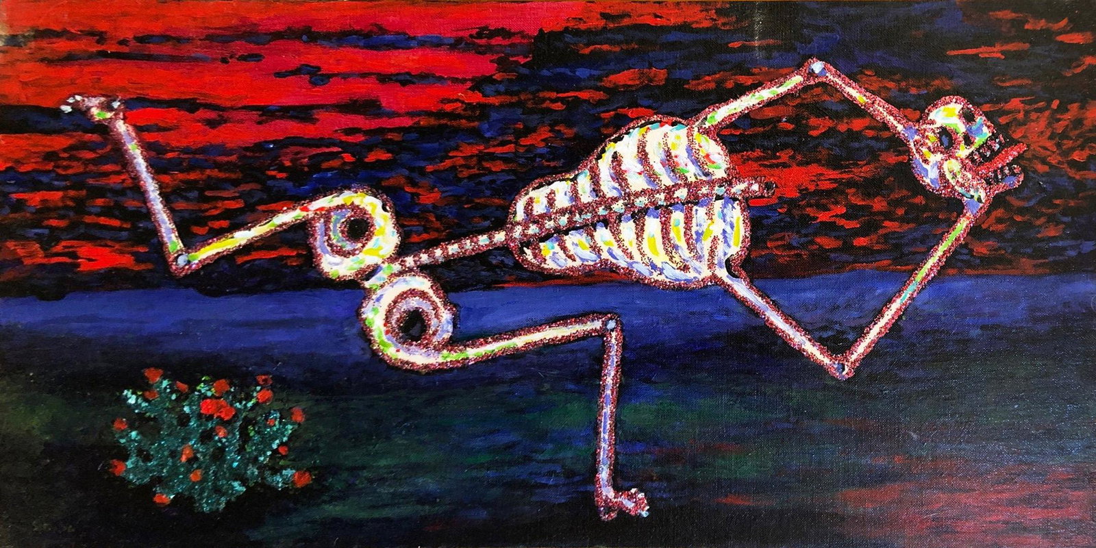 Earl Staley, Running Skeleton, 2006 (1 of 2)