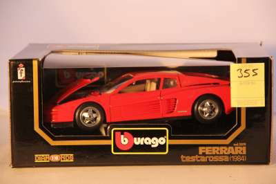 Burago Ferrari Testarossa 1984 Jul 23 2020 Bodnar S Auction Sales In Nj