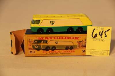 MATCHBOX M-1 BP PETRO TANKER: MATCHBOX M-1 BP PETRO TANKER