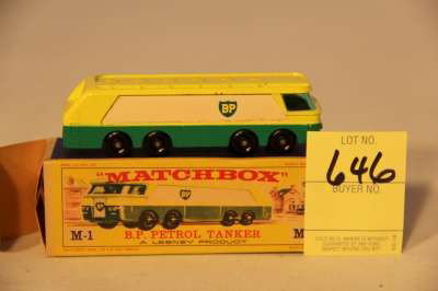 MATCHBOX M-1 BP PETRO TANKER: MATCHBOX M-1 BP PETRO TANKER