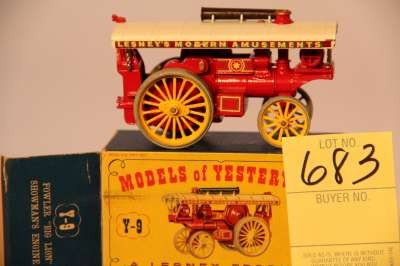 MATCHBOX Y-9 FOWLER "BIG JOHN" SHOMAN'S STEAM ENGI: MATCHBOX Y-9 FOWLER "BIG JOHN" SHOMAN'S STEAM ENGINE