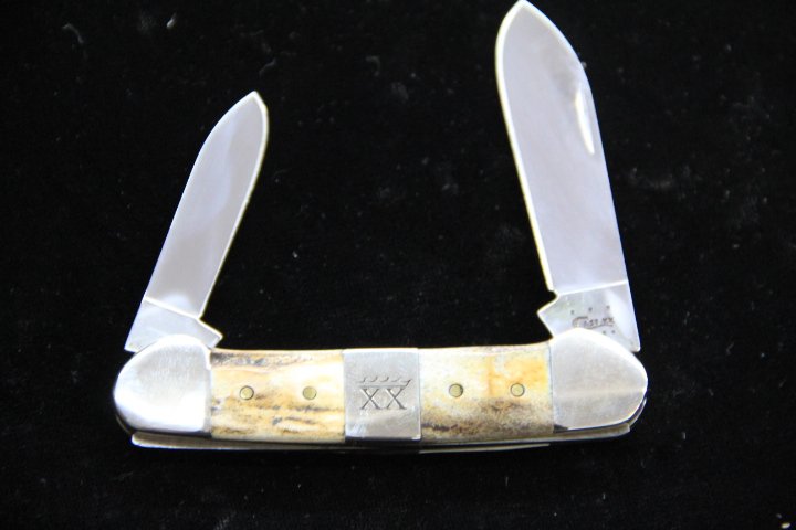 Case Canoe Knife: 9-2559 Case Canoe Stag knife.