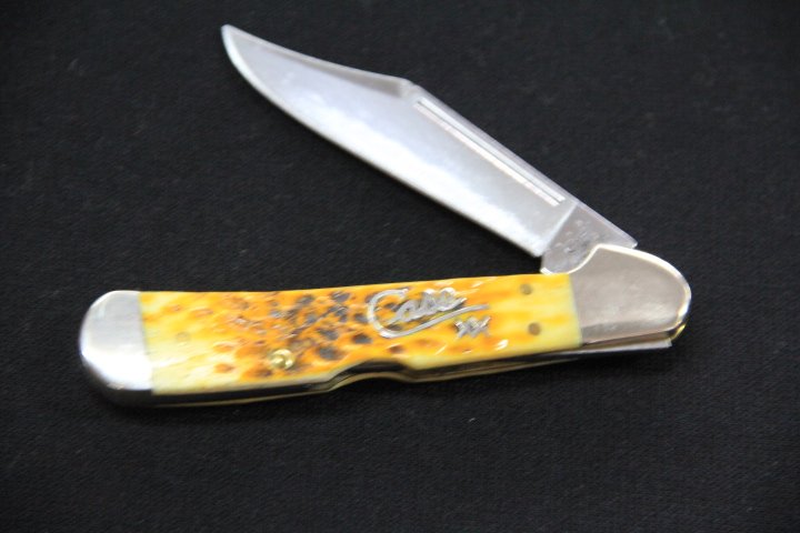Knife, Case Copperlock Goldenrod