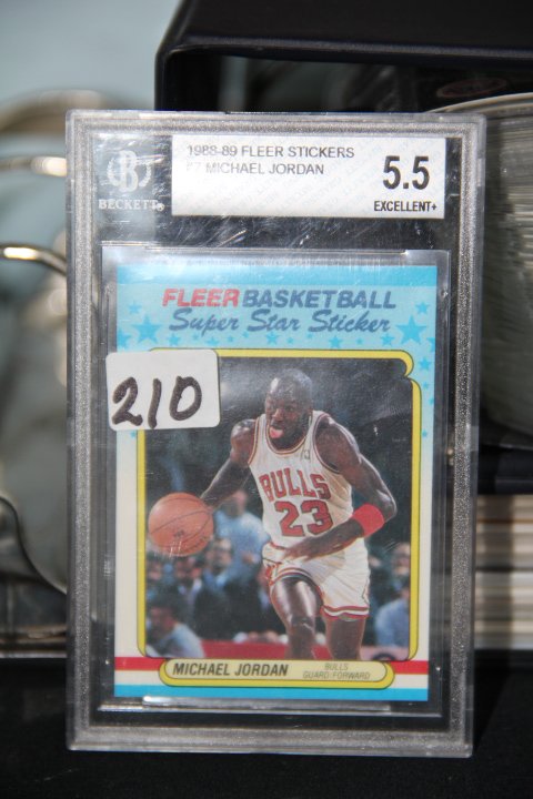 Michael Jordan Card: 210-2495 Michael Jordan Card. 1988-89.