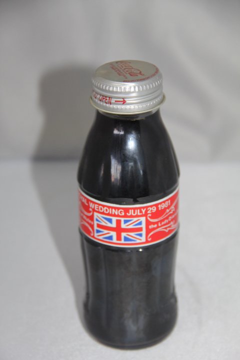 Photo for the royal wedding july 29 1981 coca cola bottle